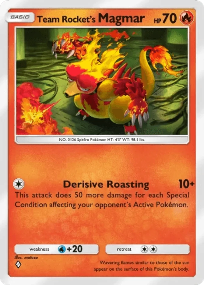 Team Rocket's Magmar
