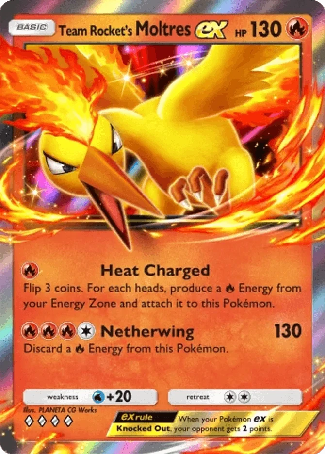 Team Rocket's Moltres ex