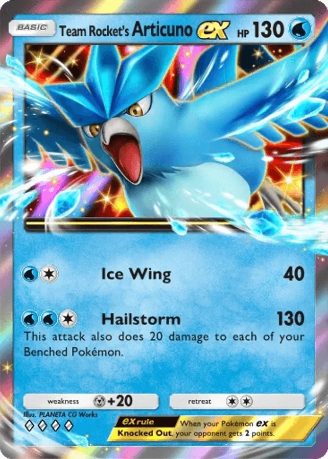 Team Rocket's Articuno ex