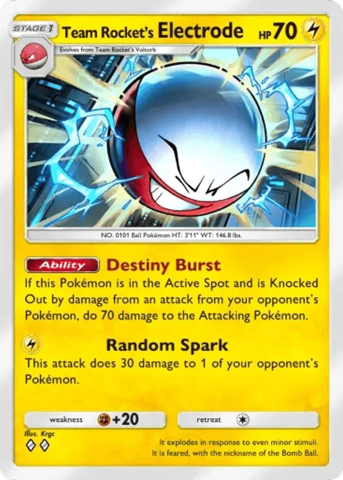 Team Rocket's Electrode