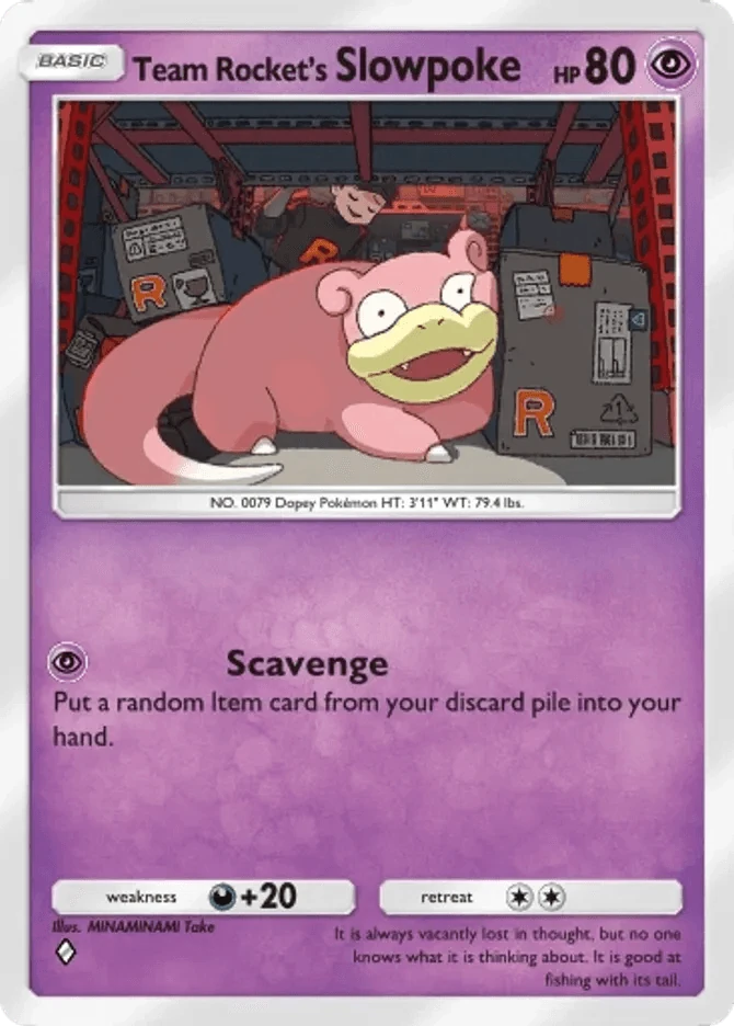 Team Rocket's Slowpoke